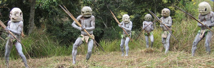 Papua Nová Guinea – Asaro Mudman